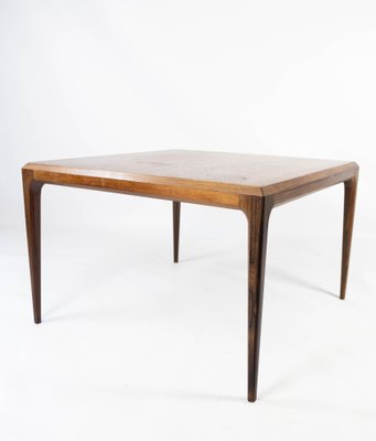 Coffee Table in Rosewood by Johannes Andersen for CFC Silkeborg, 1960s-UY-952733