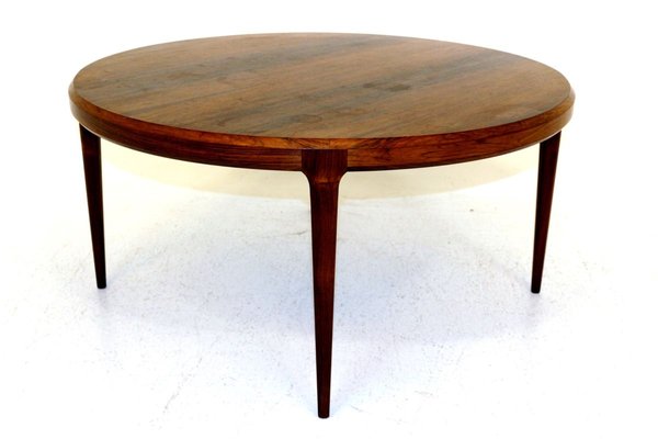 Coffee Table in Rosewood by Johannes Andersen for Silkeborg Møbelfabrik, Denmark, 1960s-GEK-933022