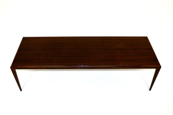 Coffee Table in Rosewood by Johannes Andersen for Silkeborg Møbelfabrik, Denmark, 1960s-GEK-919532