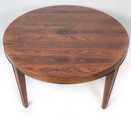 Coffee Table in Rosewood Designed by Severin Hansen for Haslev, 1960s-UY-999276