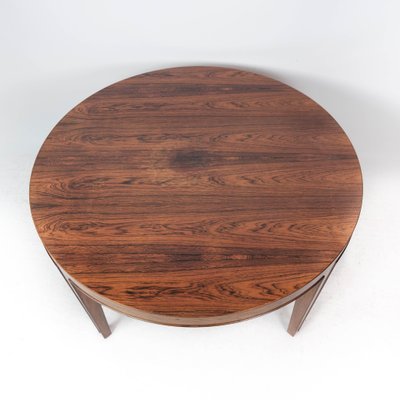 Coffee Table in Rosewood Designed by Severin Hansen for Haslev, 1960s-UY-999276