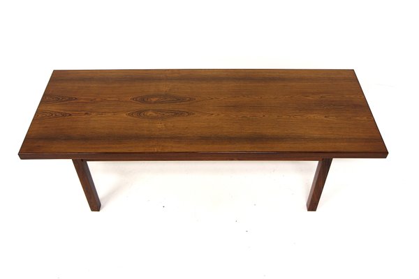 Coffee Table in Rosewood, Sweden, 1960s-GEK-1425003