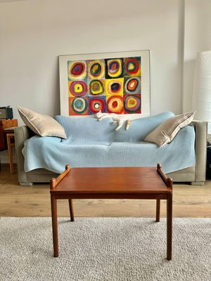 Coffee Table in Teak attributed to Fredrik Kayser for Vatne, 1950s-OJI-2016595