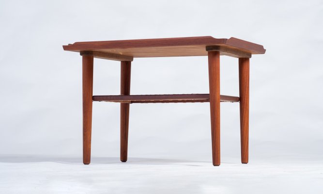 Coffee Table in Teak attributed to Holger George Jensen, 1960s-ZGQ-2040611