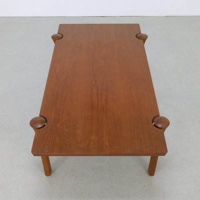 Coffee Table in Teak by Arne Vodder for Cado, Denmark, 1970s-RZV-1749132