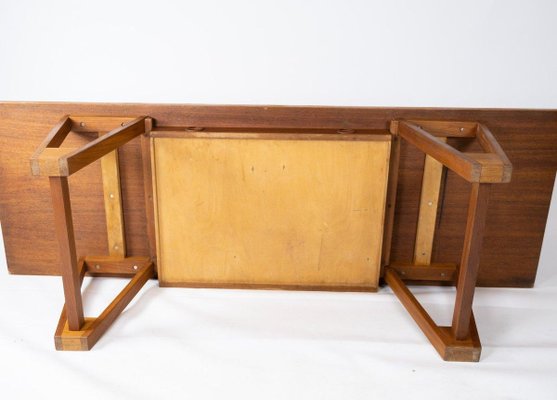 Coffee Table in Teak by Illum Wikkelsø, 1960s-UY-884656