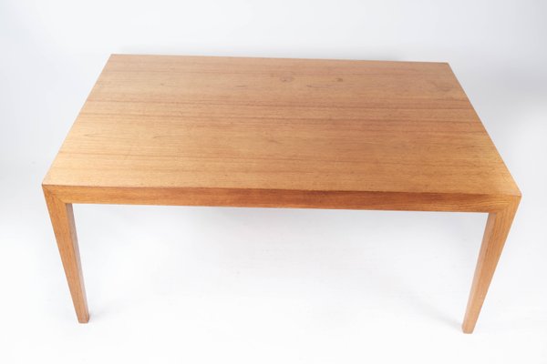 Coffee Table in Teak by Severin Hansen for Haslev Furniture, 1960s-UY-1005711