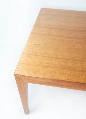 Coffee Table in Teak by Severin Hansen for Haslev Furniture, 1960s-UY-1005711