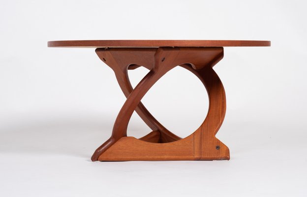 Coffee Table in Teak by Søren Georg Jensen for Kubus-ZGQ-1383959