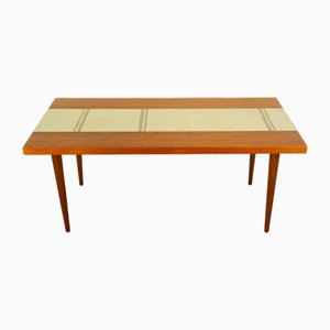 Coffee Table in Teak with Mosaic, 1960s-PRK-2033994