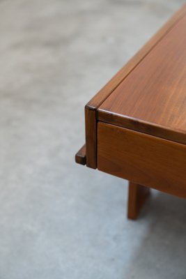 Coffee Table in Walnut by Giovanni Michelucci, 1970s-KNM-1764405