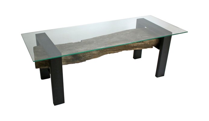 Coffee Table in Wood and Metal, 2005-YZB-1822535