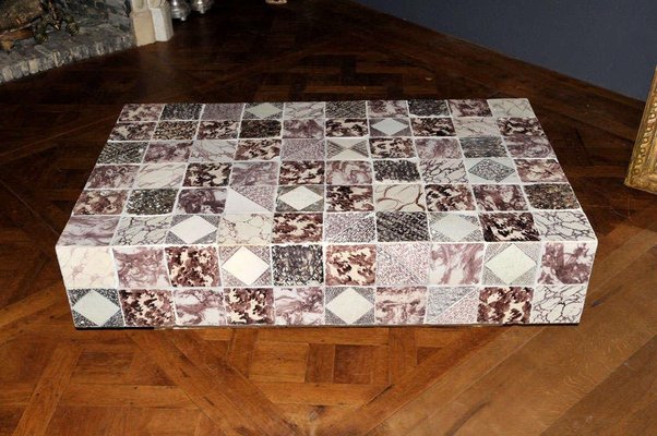 Coffee Table Made of 124 18th Century Dutch Tiles, 2000-TDA-1376389