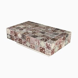 Coffee Table Made of 124 18th Century Dutch Tiles, 2000-TDA-1376389