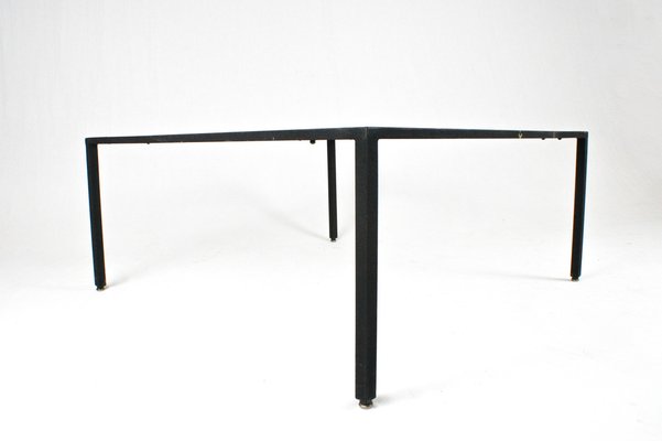 Coffee Table Metal and Crystal by 'Campo E Graffi', Italy, 1960s-SAV-1823437