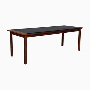 Coffee Table of Rosewood and Leather by Hans Olsen-HJB-980635