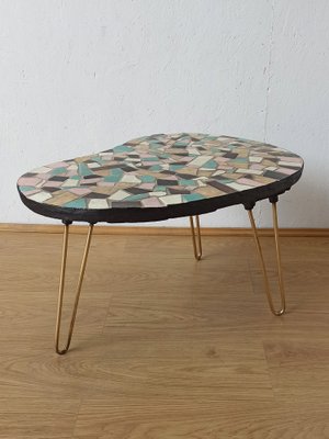 Coffee Table on Three Legs, 1960s-ZEF-1735175