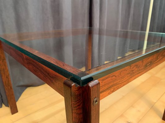 Coffee Table Rosewood, Denmark, 1970s-RTR-1384591