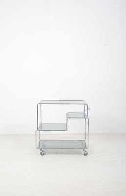 Coffee Table/Trolley attributed to Max Sauze, 1970s-VCR-2021425