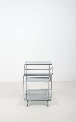 Coffee Table/Trolley attributed to Max Sauze, 1970s-VCR-2021425