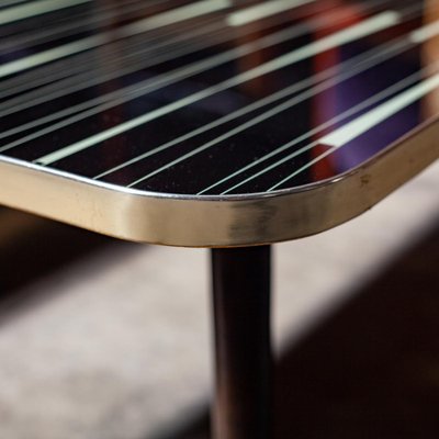 Coffee Table with Etched Top, 1950s-QVY-1800425