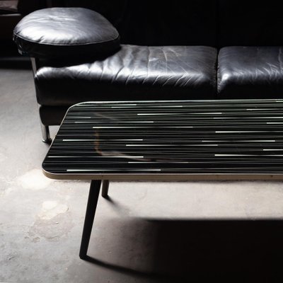 Coffee Table with Etched Top, 1950s-QVY-1800425