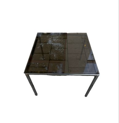 Coffee Table with Glass Top-FSD-1752312