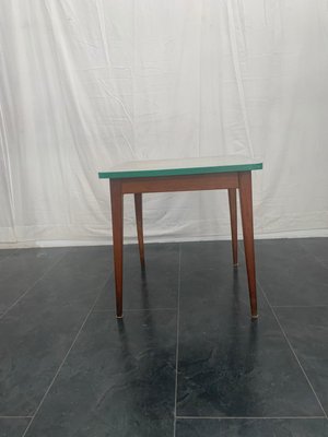 Coffee Table with Green Mosaic Laminate Top, 1950s-IJR-682600