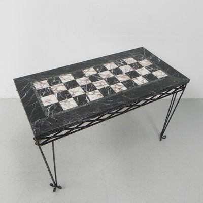 Coffee Table with Marble Inlaid Top-TL-1357765