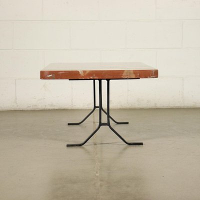 Coffee Table with Marble Top, 1970s-VMM-1092455