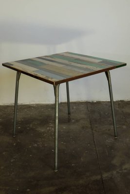 Coffee Table with Patchwork Plane, 1970s-WWQ-1131545