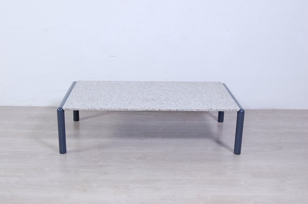 Coffee Table with Rectangular Granite Top, 1980s-XSG-1386400