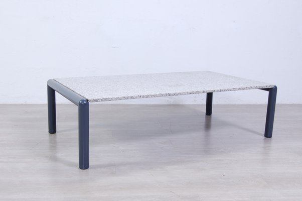 Coffee Table with Rectangular Granite Top, 1980s-XSG-1386400