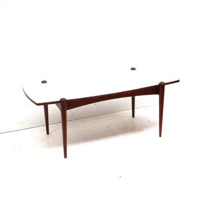 Coffee Table with Reversible Teak and Formica Top, 1960s-XID-1752741