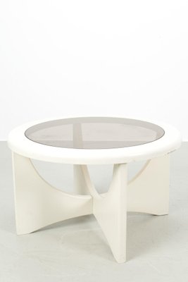 Coffee Table with Smoked Glass Top-OKG-1757690