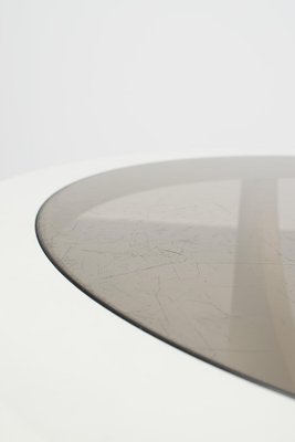 Coffee Table with Smoked Glass Top-OKG-1757690