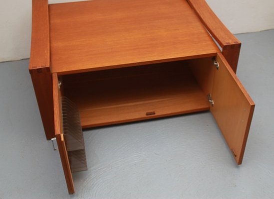 Coffee Table with Storage Space in Oak, 1970s-PF-1802171