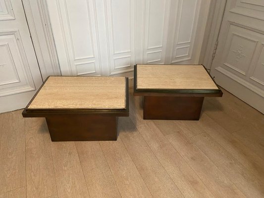 Coffee Tables from Belgo Chrom, Belgium, 1970s, Set of 2-JG-1323272