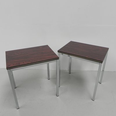 Coffee Tables With Wood Print, Set of 2-TL-1173385