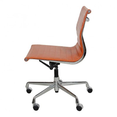 Cognac Leather Ea-115 Office Chair by Charles Eames for Vitra, 2000s-MTD-1400314