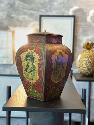 Collectible Art Nouveau Lidded Box, 1920s-JO-912389