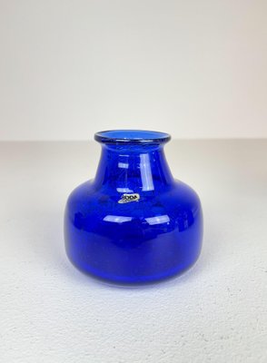 Collection of Five Blue Vases by Erik Hoglund, Sweden, 1960s, Set of 5-UYK-935028