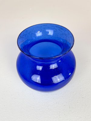 Collection of Five Blue Vases by Erik Hoglund, Sweden, 1960s, Set of 5-UYK-935028