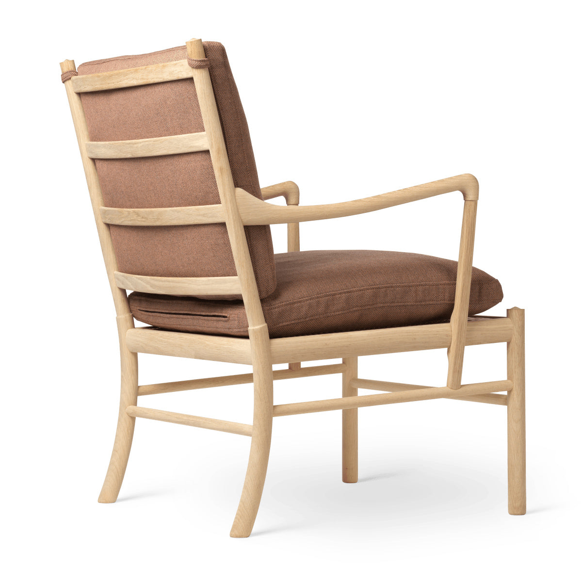 OW149 | Colonial Chair by Carl Hansen & Søn #Oak/Soaped/Fabric | Re-wool | 378