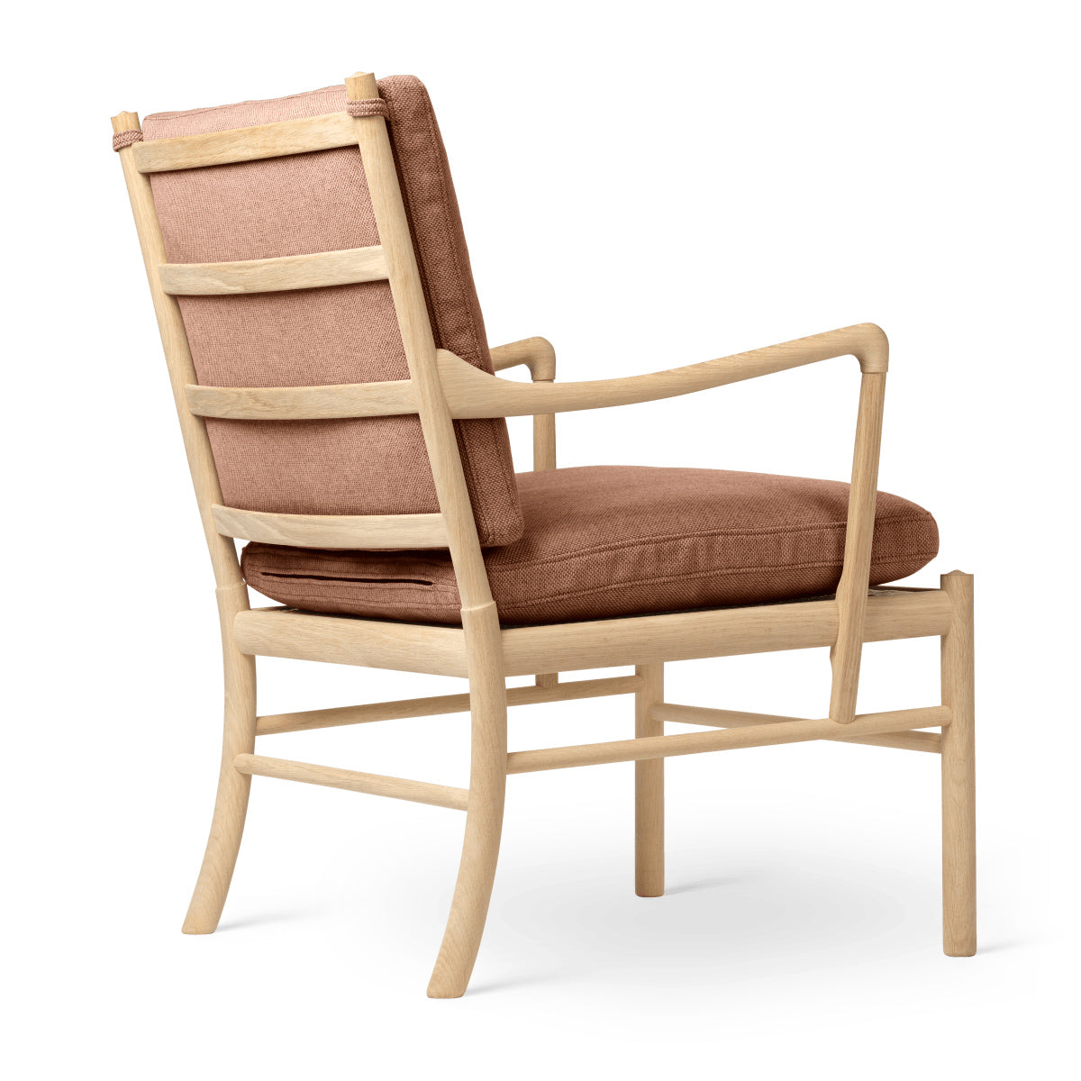 OW149 | Colonial Chair by Carl Hansen & Søn #Oak/Soaped/Fabric | Re-wool | 568