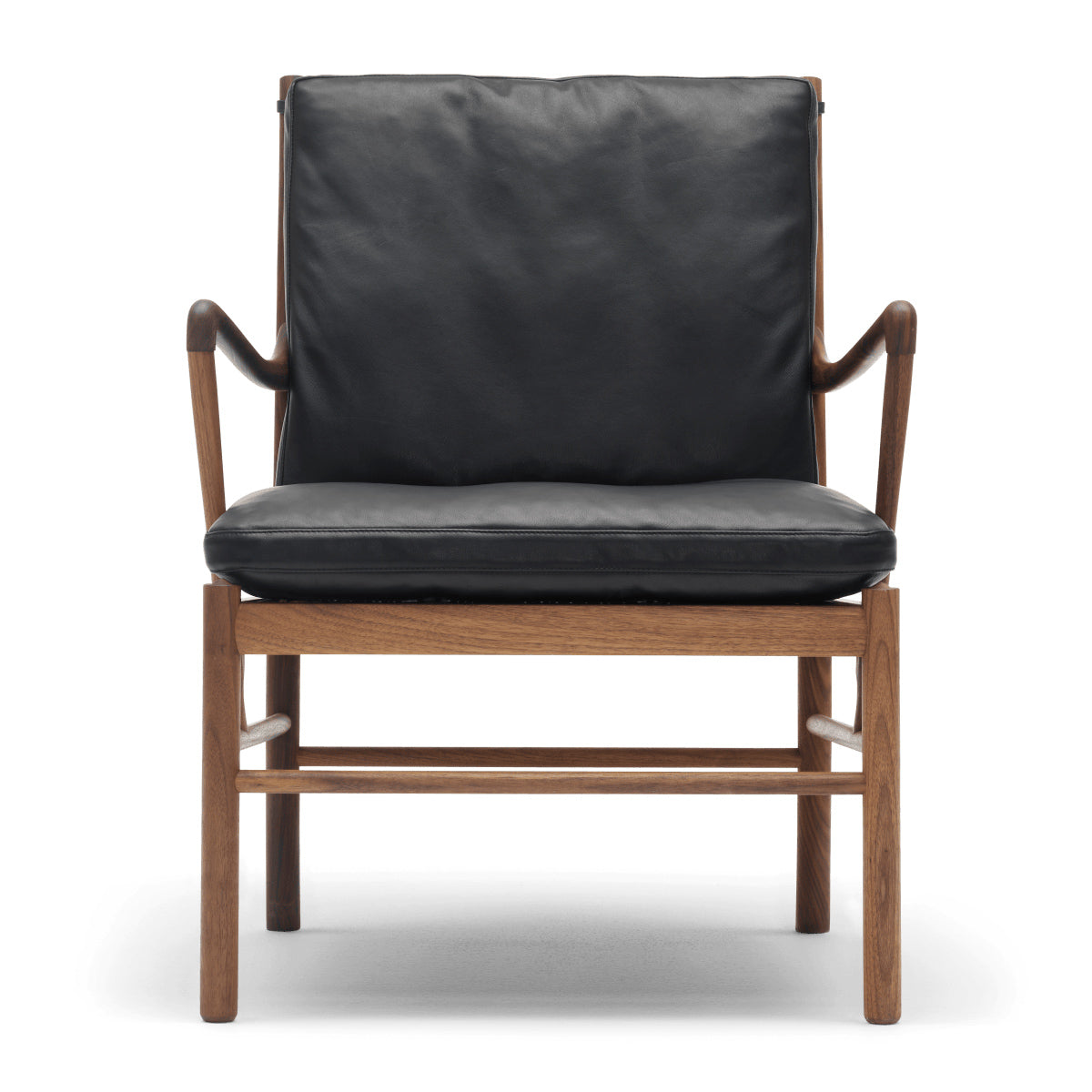 OW149 | Colonial Chair by Carl Hansen & Søn #Walnut/Oiled/Leather | Thor | 301