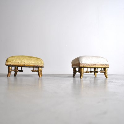 Colonial Ottomans, 1920s, Set of 2-JQO-865116