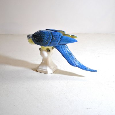 Colored Ceramic Parrot, Czechoslovakia, 1960s-JQO-810888