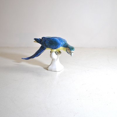 Colored Ceramic Parrot, Czechoslovakia, 1960s-JQO-810888