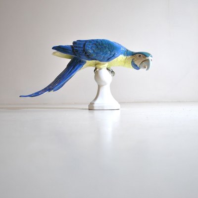 Colored Ceramic Parrot, Czechoslovakia, 1960s-JQO-810888